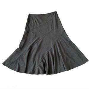 Size 10 darjoni grey mid length flare skirt